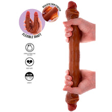 Load image into Gallery viewer, ToyJoy Silicone Foreskin Double Dong 18 Inches