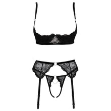 Load image into Gallery viewer, Cottelli Erotic Trio Bra Set