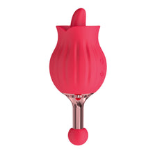 Load image into Gallery viewer, ClitTastic Rose Bud Dual Massager Rechargeable