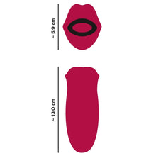 Load image into Gallery viewer, Oral Fun Moving Lips Tongue Vibrator