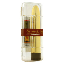 Load image into Gallery viewer, Slimline Smooth Multi Speed Vibrator Gold