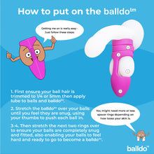 Load image into Gallery viewer, Balldo The Worlds First Ball Dildo Purple