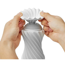 Load image into Gallery viewer, Tenga Flex Silky White Masturbator
