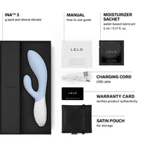 Load image into Gallery viewer, Lelo Ina 3 Dual Action Massager Seafoam