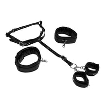 Load image into Gallery viewer, Body Harness with Thigh and Hand Cuffs