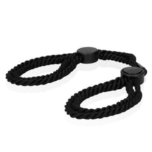 Load image into Gallery viewer, Ouch Adjustable Rope Hand Cuffs