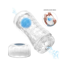 Load image into Gallery viewer, Pretty Love Plant Blue Vacuum Masturbator