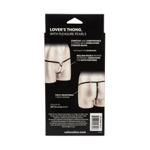 Load image into Gallery viewer, Lovers Thong With Pleasure Pearls