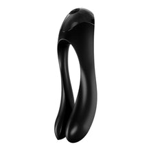 Load image into Gallery viewer, Satisfyer Candy Cane Finger Vibrator Black