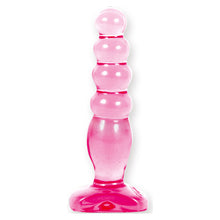 Load image into Gallery viewer, Crystal Jellies Anal Delight Butt Plug Pink