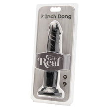 Load image into Gallery viewer, ToyJoy Get Real 7 Inch Dong Black