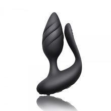 Load image into Gallery viewer, Rocks Off Cocktail Remote Control Couples Vibe Black