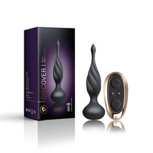 Load image into Gallery viewer, Rocks Off Petite Sensations Discover Butt Plug Black