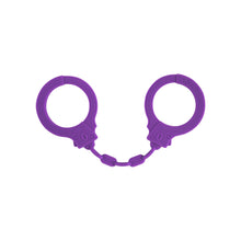 Load image into Gallery viewer, Lola Party Hard Suppression Silicone Handcuffs Purple