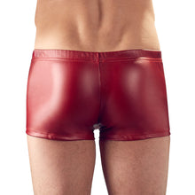 Load image into Gallery viewer, Svenjoyment Red Matt Look Pants With Rhinestones