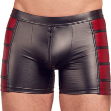 Load image into Gallery viewer, NEK Matte Look Pants In Black and Red