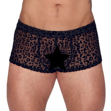 Load image into Gallery viewer, Noir Sheer Animal Print Pants