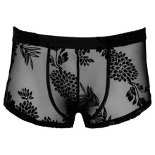 Load image into Gallery viewer, Noir Sheer Floral Lace Pants
