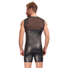 Load image into Gallery viewer, NEK Matte Look Shirt With Chest Harness Black