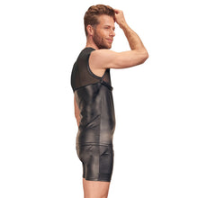 Load image into Gallery viewer, NEK Matte Look Shirt With Chest Harness Black