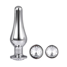 Load image into Gallery viewer, Gleaming Butt Plug Set Silver