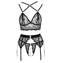 Load image into Gallery viewer, Abierta Fina Lacey Open Suspender Set