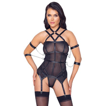 Load image into Gallery viewer, Cottelli Bondage Basque And String
