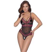 Load image into Gallery viewer, Cottelli Crotchless Body With Lace