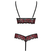 Load image into Gallery viewer, Cottelli Crotchless Body With Lace