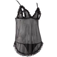 Load image into Gallery viewer, Cottelli Open Babydoll And String Back