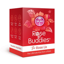 Load image into Gallery viewer, Skins Rose Buddies The Rose Flix Clitoral Massager Red