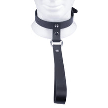 Load image into Gallery viewer, The Red Leather Collar with Short Leash