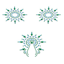 Load image into Gallery viewer, Petits Joujoux Gloria Nipple And Vagina Pasties Green