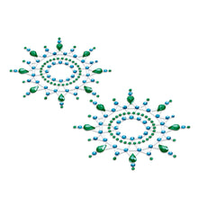 Load image into Gallery viewer, Petits Joujoux Gloria Nipple And Vagina Pasties Green