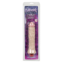 Load image into Gallery viewer, The Naturals Heavy Veined 8 Inch Vibrating Dong Thin