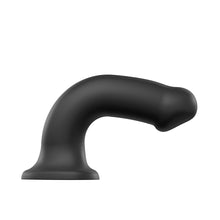 Load image into Gallery viewer, Strap On Me Silicone Dual Density Bendable Dildo XLarge Black