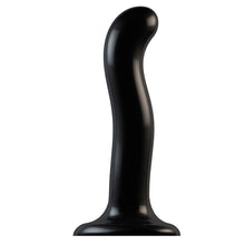 Load image into Gallery viewer, Strap On Me Prostate and G Spot Curved Dildo Medium Black