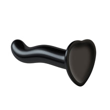 Load image into Gallery viewer, Strap On Me Prostate and G Spot Curved Dildo Medium Black