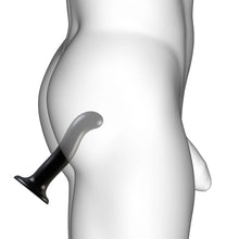 Load image into Gallery viewer, Strap On Me Prostate and G Spot Curved Dildo Medium Black