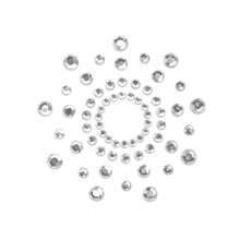 Load image into Gallery viewer, Bijoux Indiscrets Mimi Rhinestone Pasties Silver