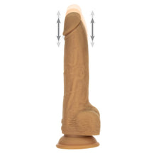 Load image into Gallery viewer, Naked Attraction 9 Inch Thrusting Dildo Caramel