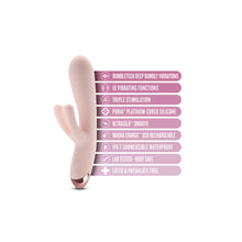 Load image into Gallery viewer, Blush Elora Pink Triple Stimulation Vibe