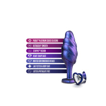 Load image into Gallery viewer, Anal Adventures Matrix Bumped Bling Butt Plug