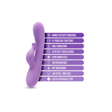 Load image into Gallery viewer, Blush Evelyn Powerful Dual Stimulator Vibe