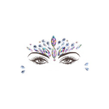 Load image into Gallery viewer, Le Desir Dazzling Crowned Face Bling Sticker