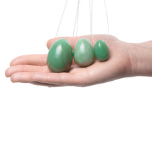 Load image into Gallery viewer, La Gemmes Yoni Egg Set Jade