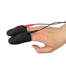 Load image into Gallery viewer, ElectraStim Noir Explorer Electro Finger Sleeves