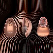Load image into Gallery viewer, Twitch Rose Gold Hands Free Suction And Vibration Toy