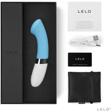 Load image into Gallery viewer, Lelo Gigi 2 Turquoise Blue G Spot Vibrator