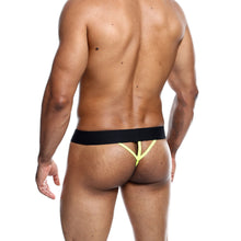 Load image into Gallery viewer, Male Basics Neon Thong Yellow